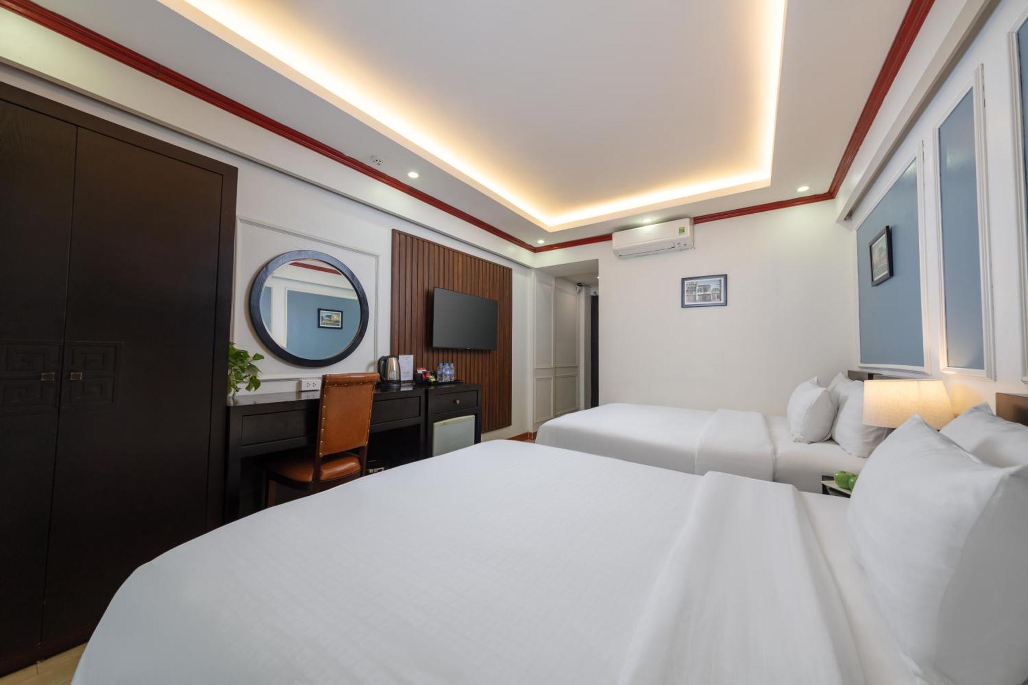Viet Hotel & Travel Hanoi Exterior foto