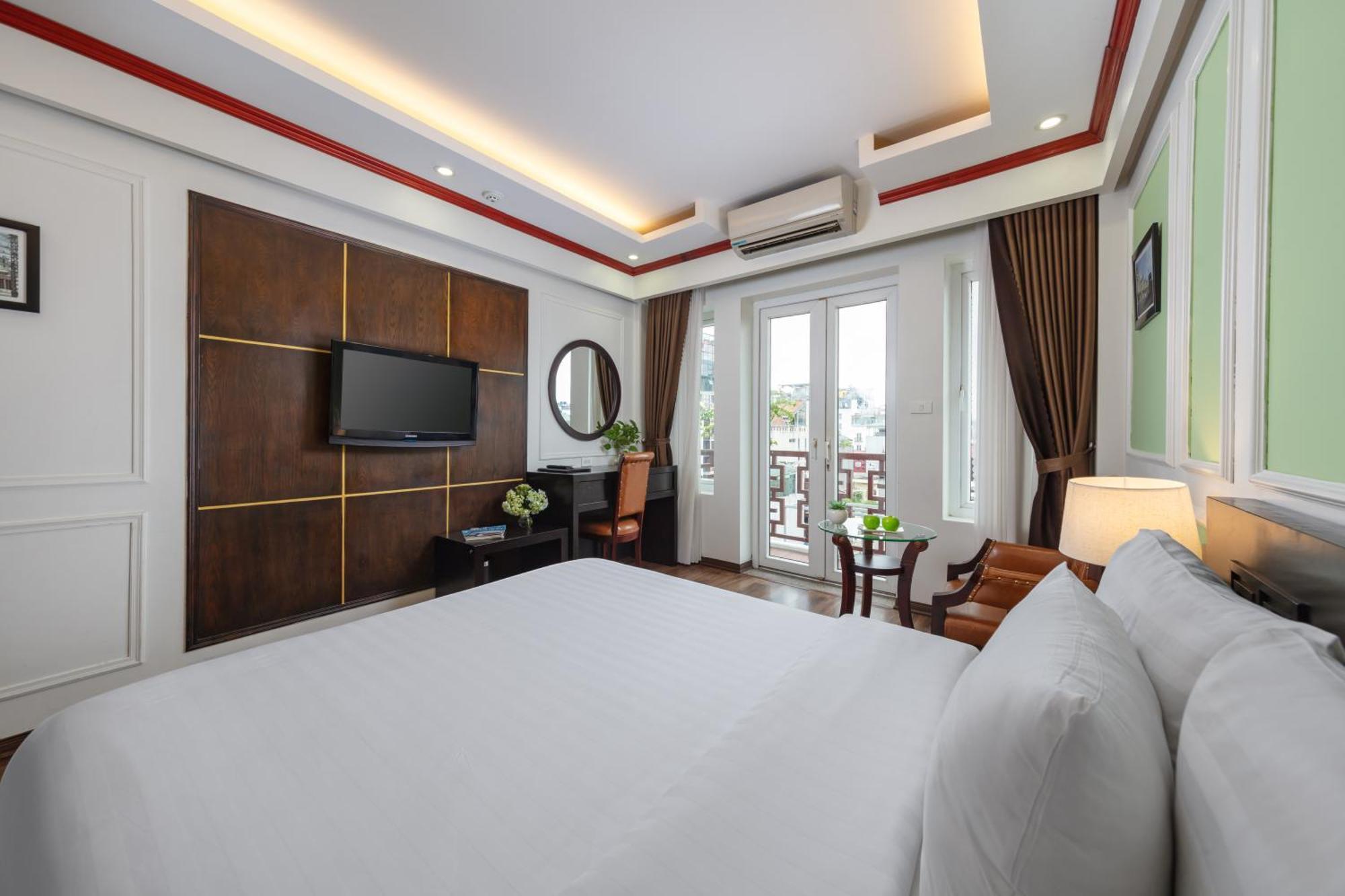 Viet Hotel & Travel Hanoi Exterior foto