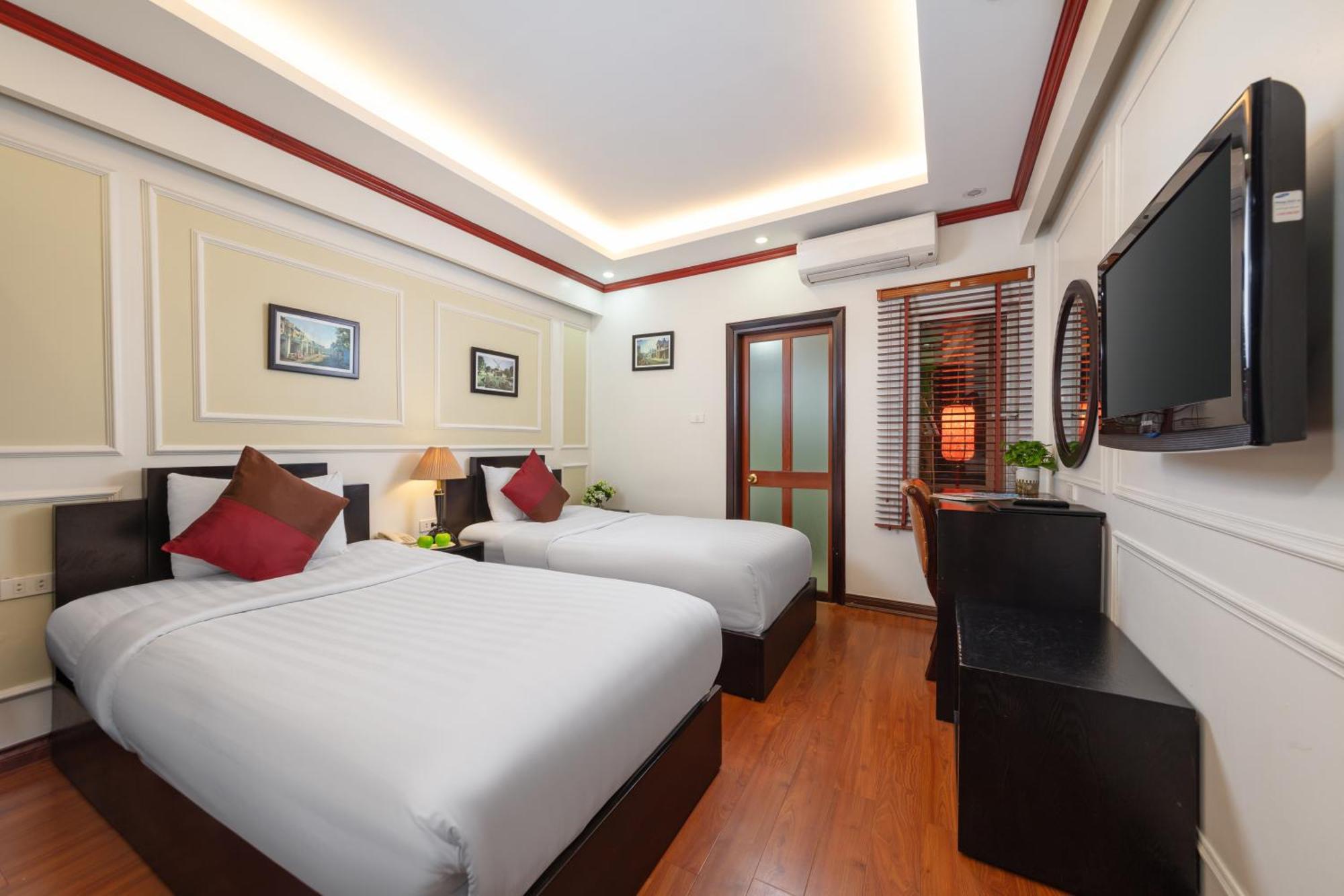 Viet Hotel & Travel Hanoi Exterior foto