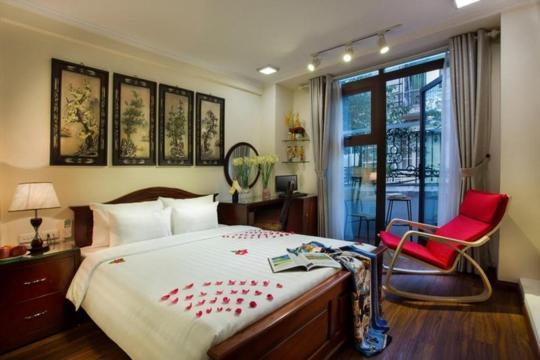 Viet Hotel & Travel Hanoi Exterior foto