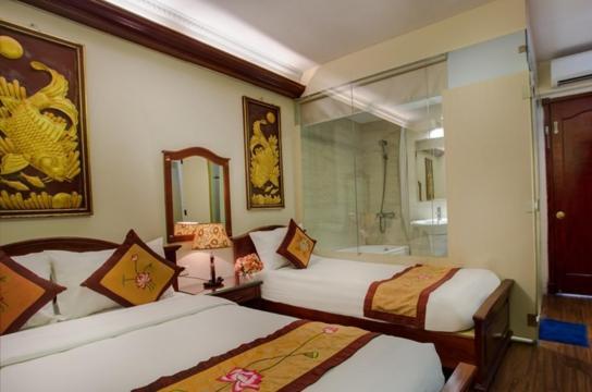 Viet Hotel & Travel Hanoi Exterior foto