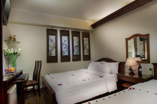 Viet Hotel & Travel Hanoi Exterior foto