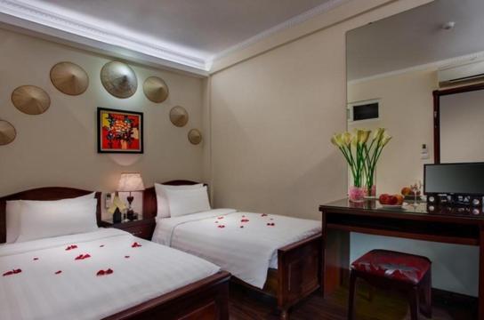Viet Hotel & Travel Hanoi Exterior foto